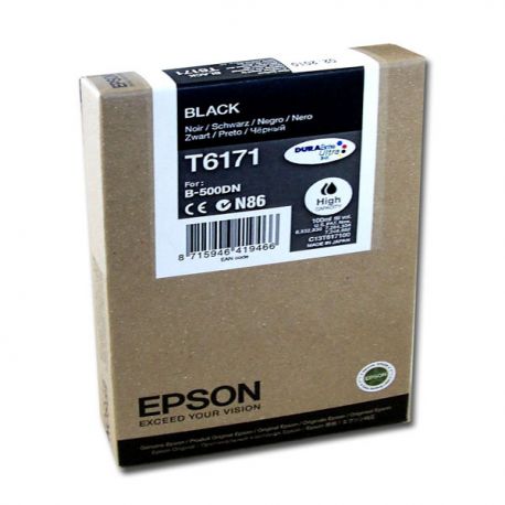 Cartuccia Epson T617100 nero B-500 HC