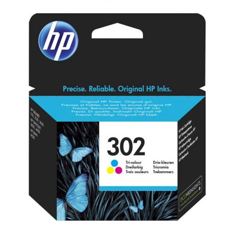 Cartuccia HP F6U65AE N. 302 colore