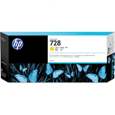 Cartuccia HP F9K15A n.728 300ml giallo