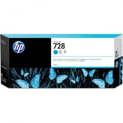 Cartuccia HP F9K17A n.728 300ml ciano