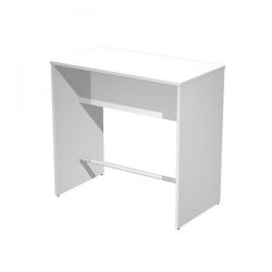 TAVOLO ALTO 110X70XH105CM BIANCO RISTORO