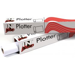 Rotolo plotter 0,914x50m 80gr opaco In Linea