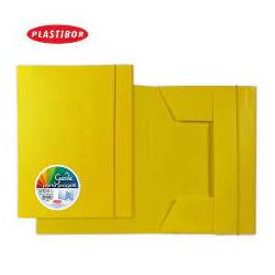 CARTELLA PPL 3LEMBI C/EL. GARDA CM.25X35 GIALLO